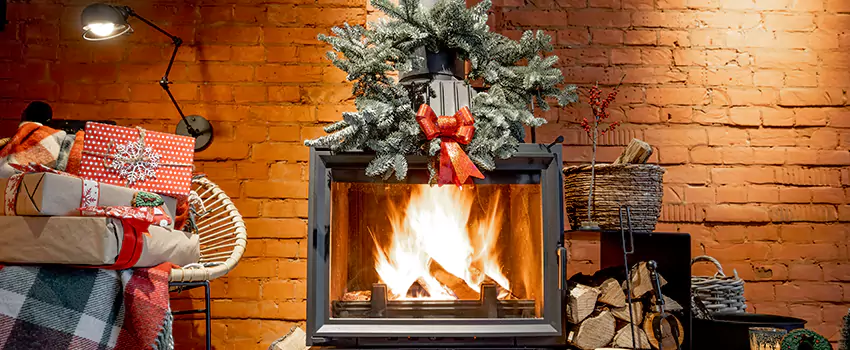 Travis Industries Linear Gas Fireplace Installation in Ruskin, Florida