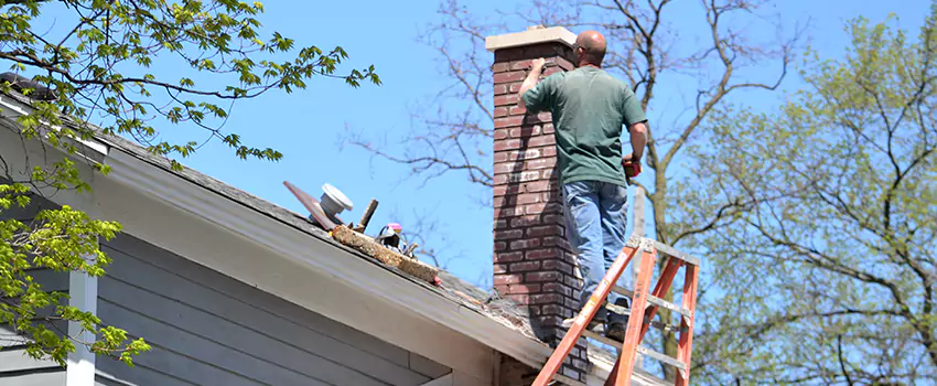 Vinyl and PVC Chimney Flashing Installation in Ruskin, FL
