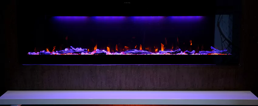 Dynamic Flame Color Fireplace Installation in Ruskin, FL